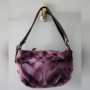 Coach Purple Shoulder Bag